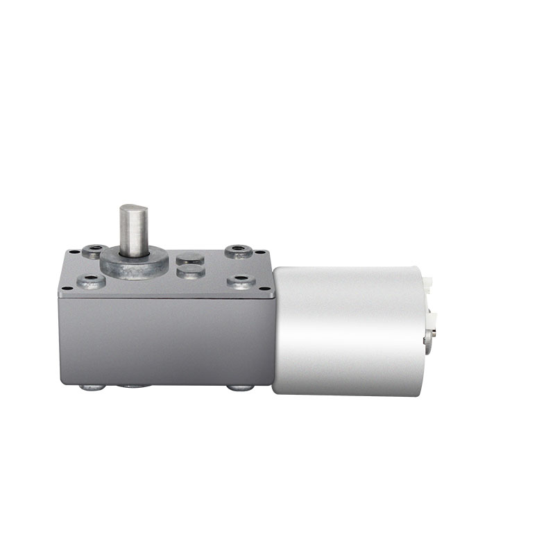 Mini 90 Derajat 32mm Poros 24V Micro Worm Gearbox Motor